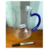 GLASS PITCHER
