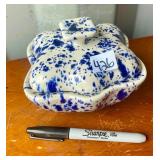 VINTAGE CERAMIC DISH AND LID