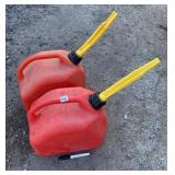 2 FUEL CANS