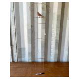 METAL RACK WITH BIRD