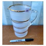 GLASS PITCHER