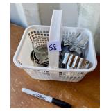 WHITE BASKET COOKIE CUTTERS