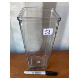 LARGE GLASS VASE