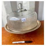 CAKE TRAY AND LID