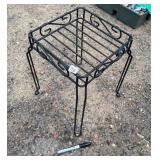 BLACK IRON TABLE