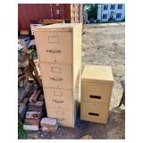 4 DRAWER METAL FILE CABINET