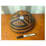 WOOD CARVED BOWL