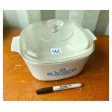 VINTAGE CORNINGWARE DISH AND LID