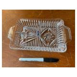 CRYSTAL DIVIDED PLATTER