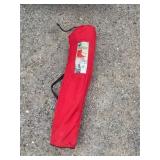 CAMP CHAIR RED BAG