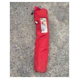 CAMP CHAIR RED BAG