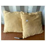 2 PILLOWS GOLD