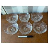 3 CRYSTAL BOWLS