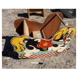 VINTAGE ROCKINH HORSE