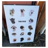 WALL DECOR - THE DOG POSTER BOARD