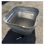 GALVANIZED WASH TUB