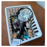 WHITEBASKET AND CONTENTS