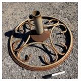 STEEL UMBRELLA BASE