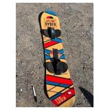 WOOD SNOW RYDER SNOW BOARD