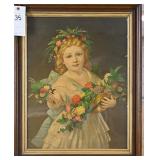 Victorian Antique Lithograph
