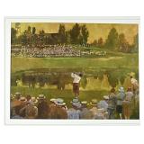 Golfing Print
