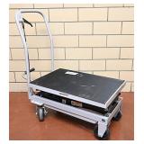 A Strongway Lift Table Cart