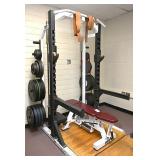 Athletic Weight Room Power Rack