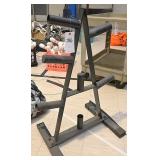A CAP Weight Room Plate Stand