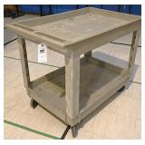 A Rubbermaid Utility Cart