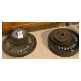 16 Assorted Weight Room Plates