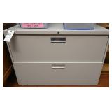 A Hon 2 Drawer Lateral File Cabinet