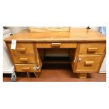 Vintage Oak teachers desk