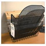 6 Modern Desk Baskets & Trays