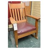 Mission Oak Rocking Chair