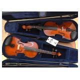 2 Full Size Violins