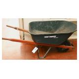 True Temper steel wheel barrel