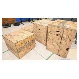 4 OSB Fitness Cubes