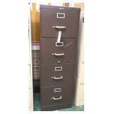 A Nice Steelcase 4 Drawer Legal File