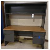 A Modern Steel Office Desk