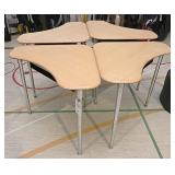 4 Classroom Boomerang Tables