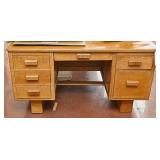 Vintage Oak teachers desk