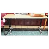 A Rolling Formica Work Table