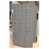 Vintage Steel Gym Lockers