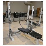 A Fitness Gear Pro Power Rack