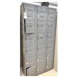 Vintage Steel Gym Lockers