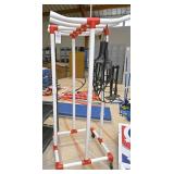 A Hanging Exercise Mat Storage Cart