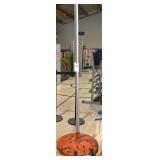 A Single Volleyball Net Pole