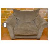 A Contemporary Overstuffed Armchair