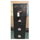 A Fire King 25 4 Drawer File Cabinet