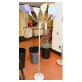 Multi colored floor lamp
